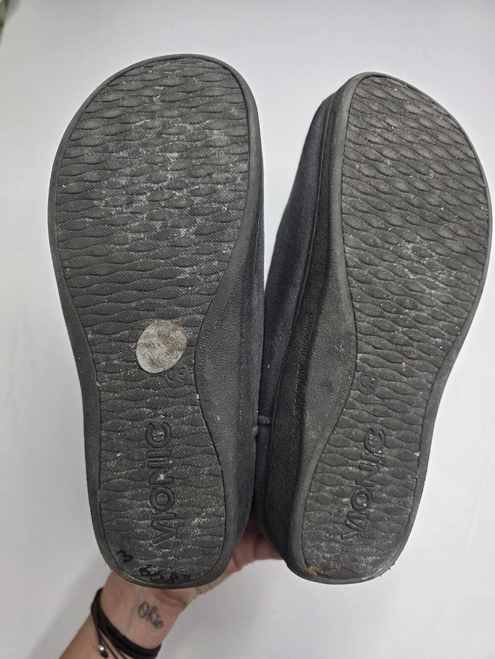 Vionic Fairfax Womens Boots Size 6 Gray Faux Fur Lined Orthaheel Slip On Ease